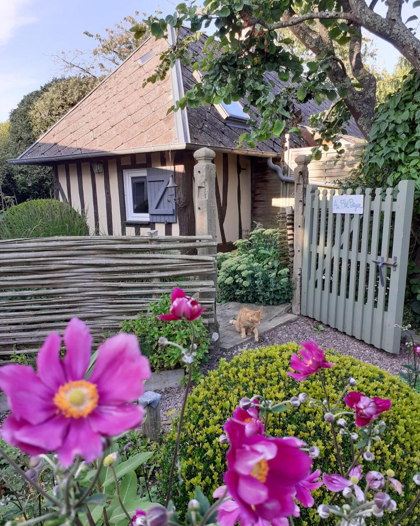 Au P'Tit Jardin Hotel Saint-Sylvestre-de-Cormeilles Luaran gambar